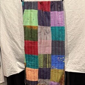 Multicolor Patchwork Textile